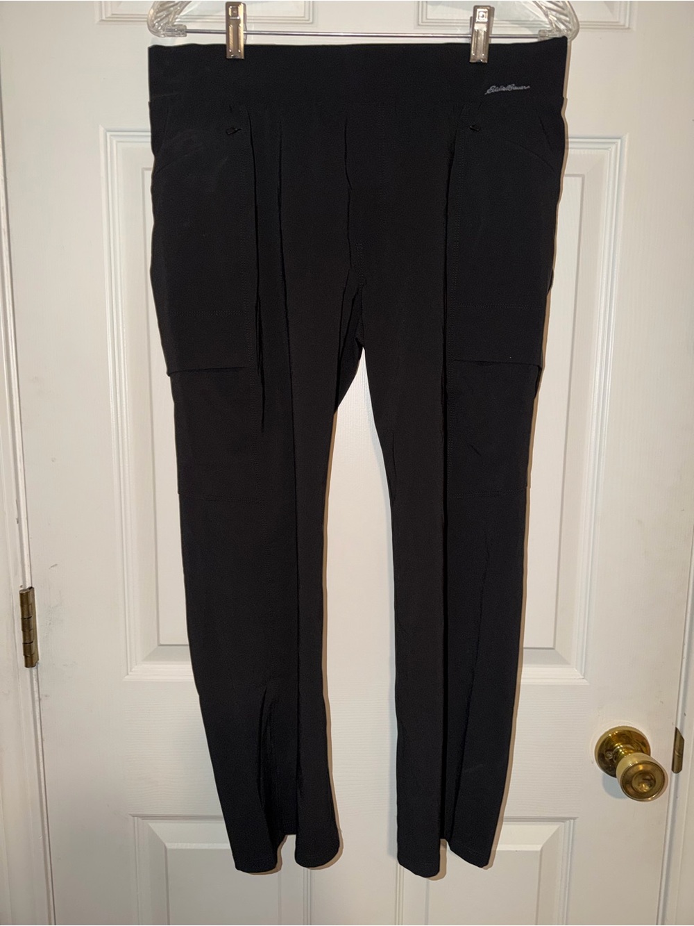 Eddie Bauer Incline 2.0 Collection Black Active Slim Pants Size 10 NWT